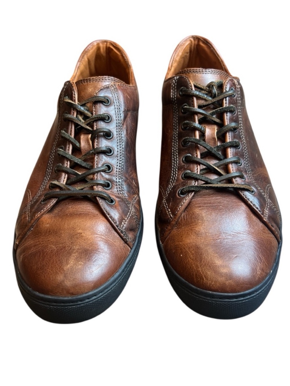 12D Frye USA Leather Sneakers